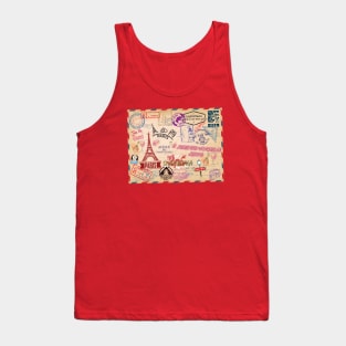 Addicted to Paris Tank Top